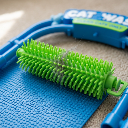 Purr Wash — Self-Grooming Cat Arch